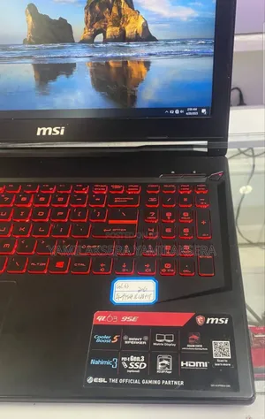 New Laptop MSI 16GB Intel Core I7 SSD 512GB