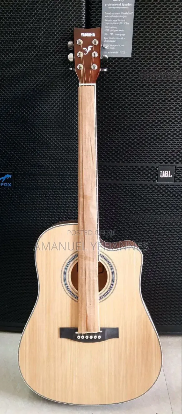Yamaha F6000 Semi Acoustic Guitar