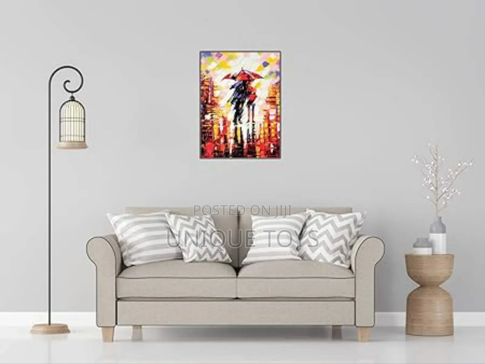 1000 Piece Puzzle – Autumn Walking in the Rain