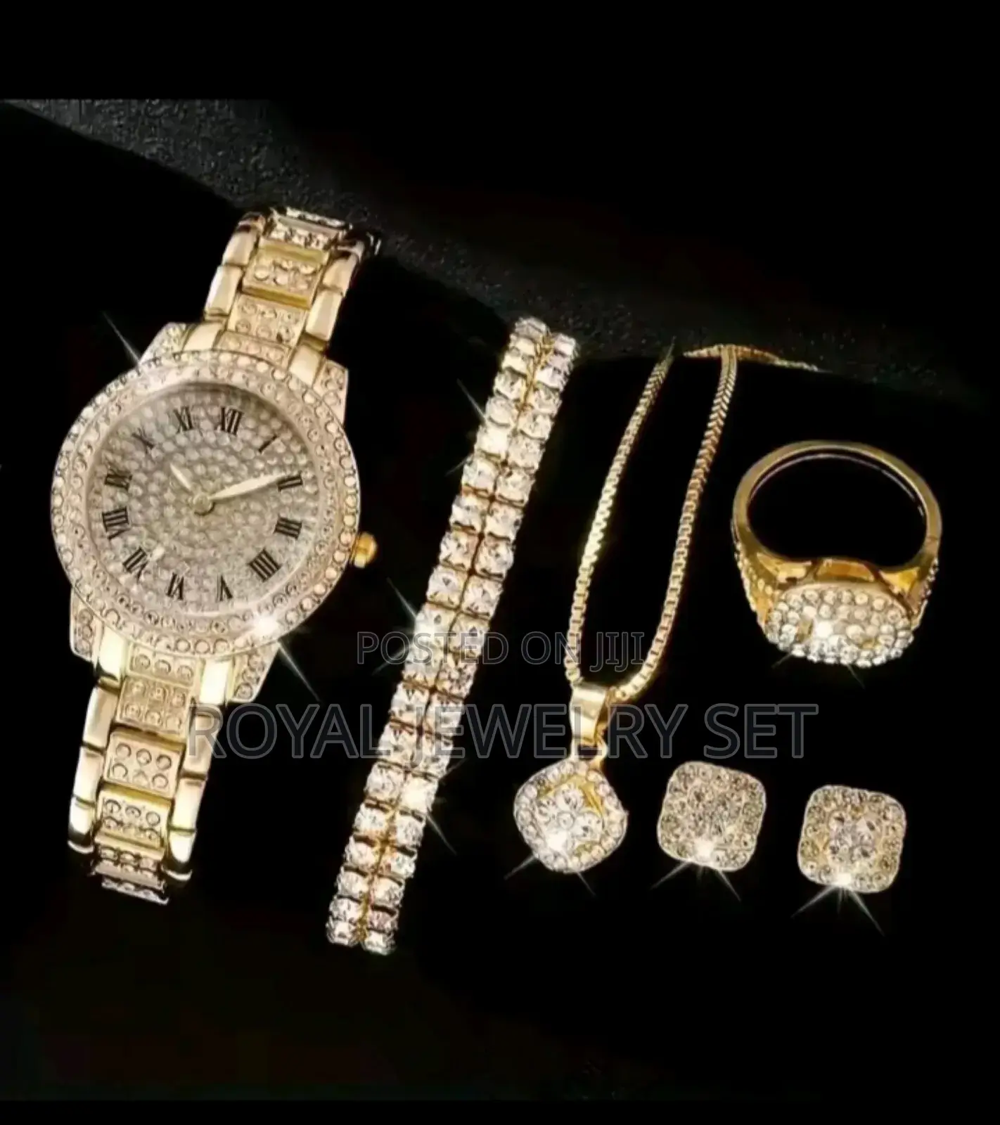 Jewlery Set With Watch