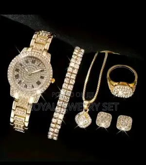 Jewlery Set With Watch