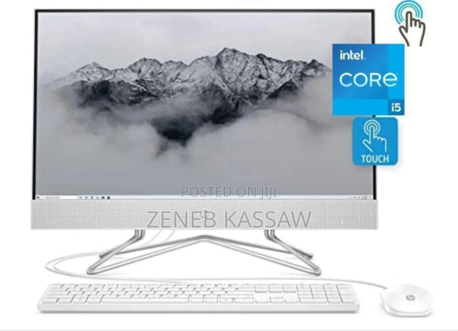 New Desktop Computer HP AiO 24 8GB Intel Core I5 SSD 500GB