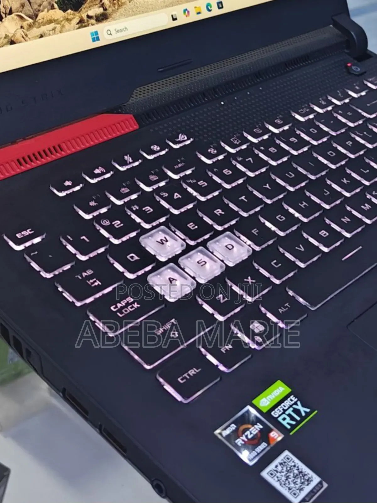 New Laptop Asus ROG Strix G15 16GB AMD Ryzen 9 SSD 1T