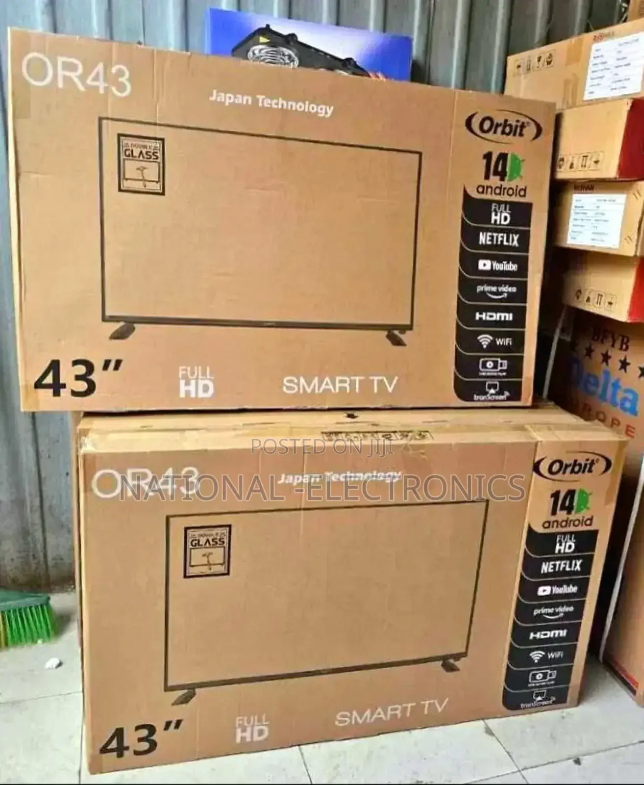 Orbit 43 Inch Tv Smart Android 14.0 New Price