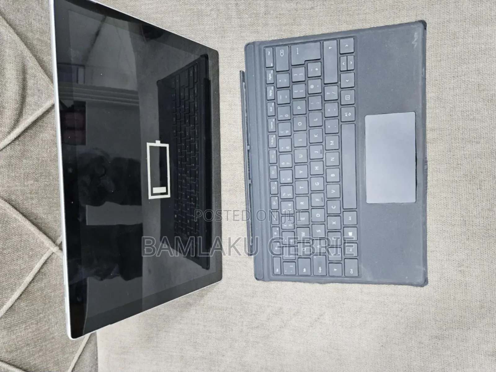 New Laptop Microsoft Surface Pro 7 8GB Intel Core I5 SSD 256GB