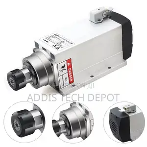 Photo - 4.5kw Er32 Air Cooled Spindle Motor Kit 3 Phase