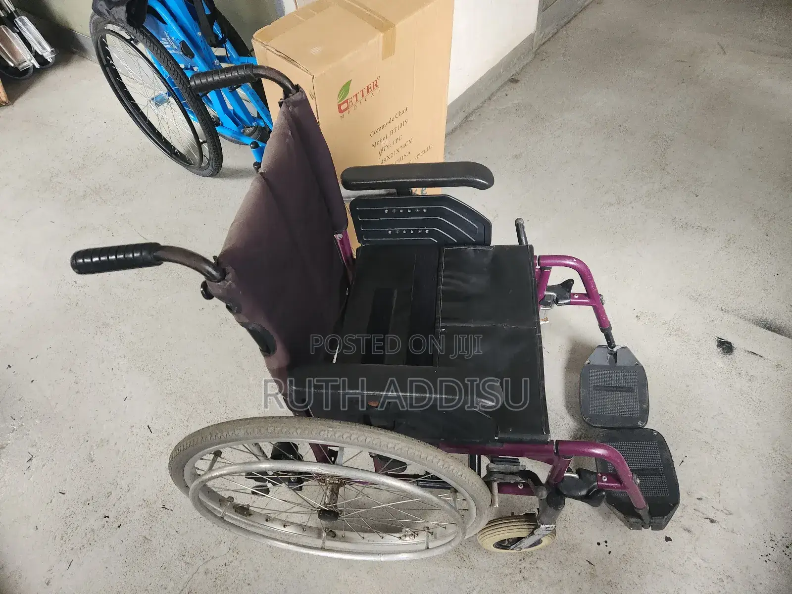Used Wheelchair痲我wheelchair煞星foldable Almunium Used Wheelchair
