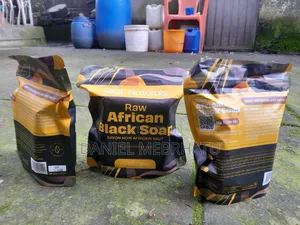 ሺአ በተር ጥቁር ሳሙና African Black Soap for Body and Hair Antibacterial