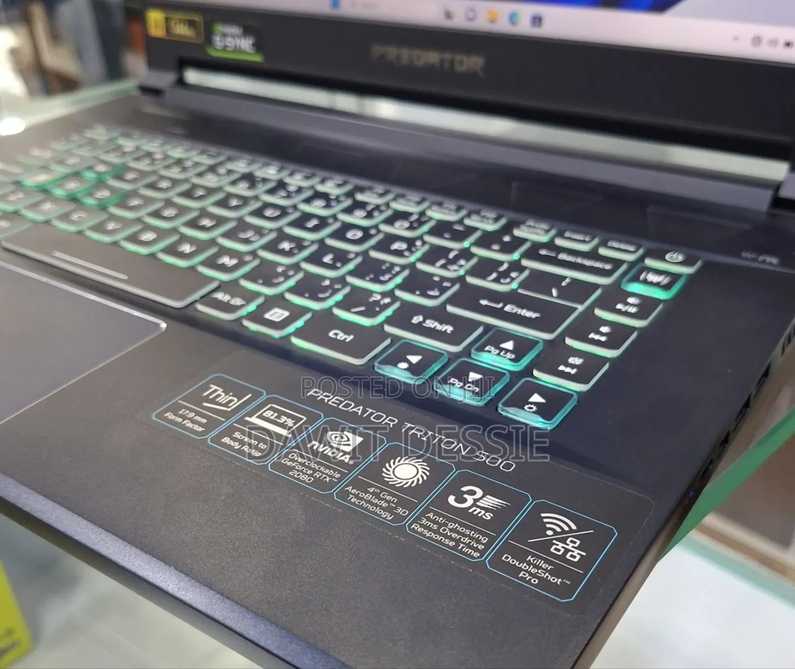 New Laptop Acer 16GB Intel Core I7 SSD 1T