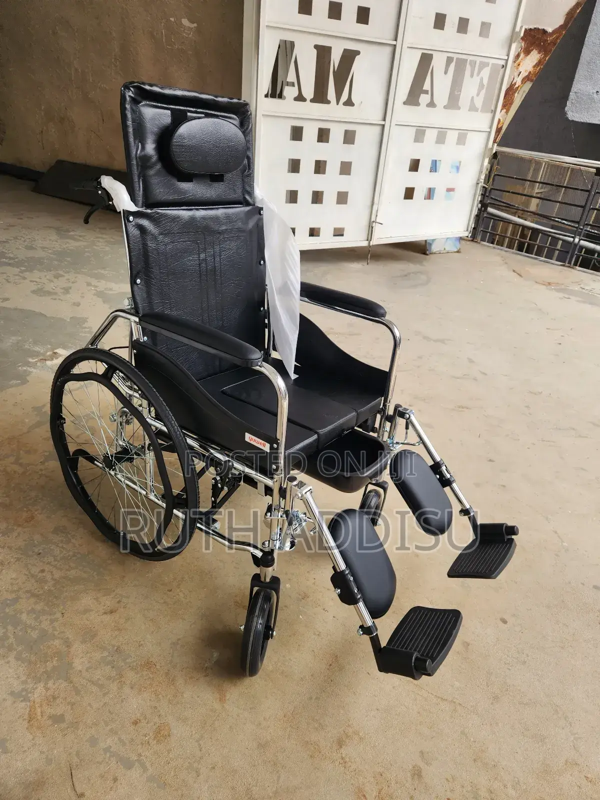 Calf Support Strecher Multifunction Wheelchair