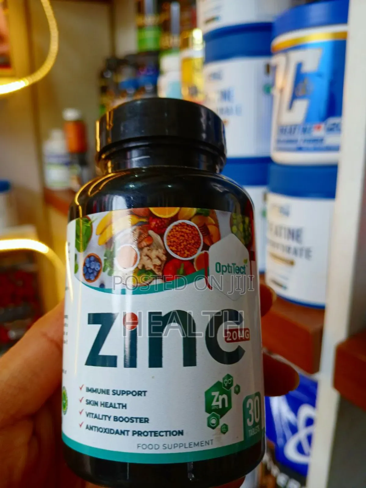 Zinc 20mg Vitality Support 30 Capsule