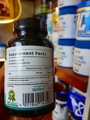 Zinc 20mg Vitality Support 30 Capsule