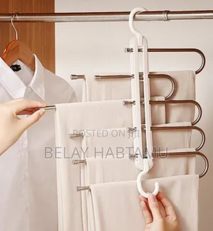 Hanglite 5-in-1 Trouser Hanger የሱሪ ማስቀመጫ