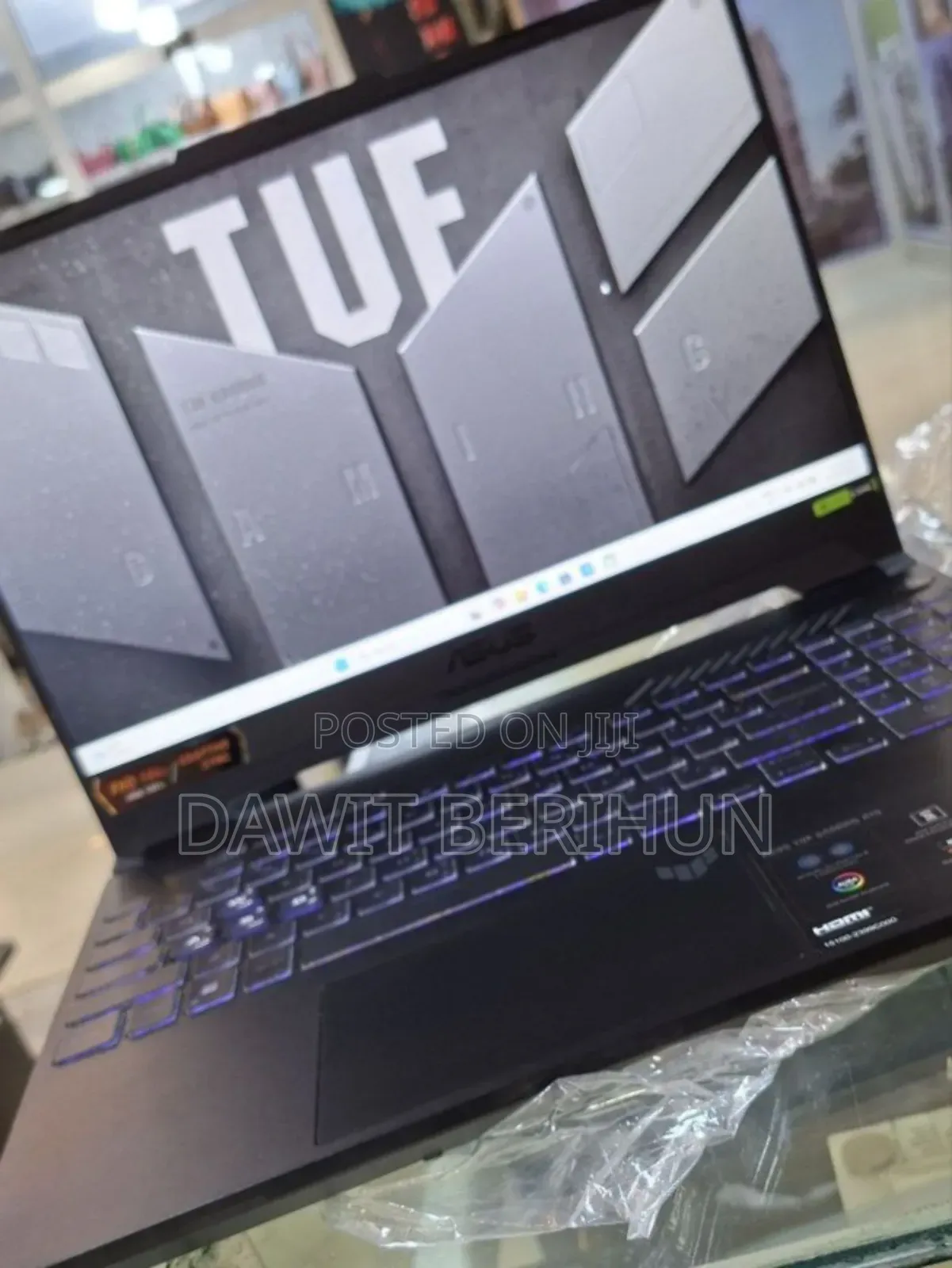New Laptop Asus TUF Gaming A15 16GB AMD Ryzen 7 HDD 512GB
