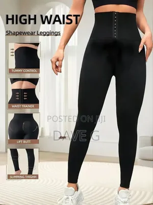 Seamless Fat Burning Sweat Waist Trainer Corset Leggings