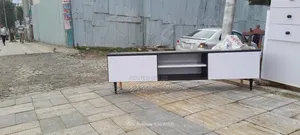 Tv Stand Black and White