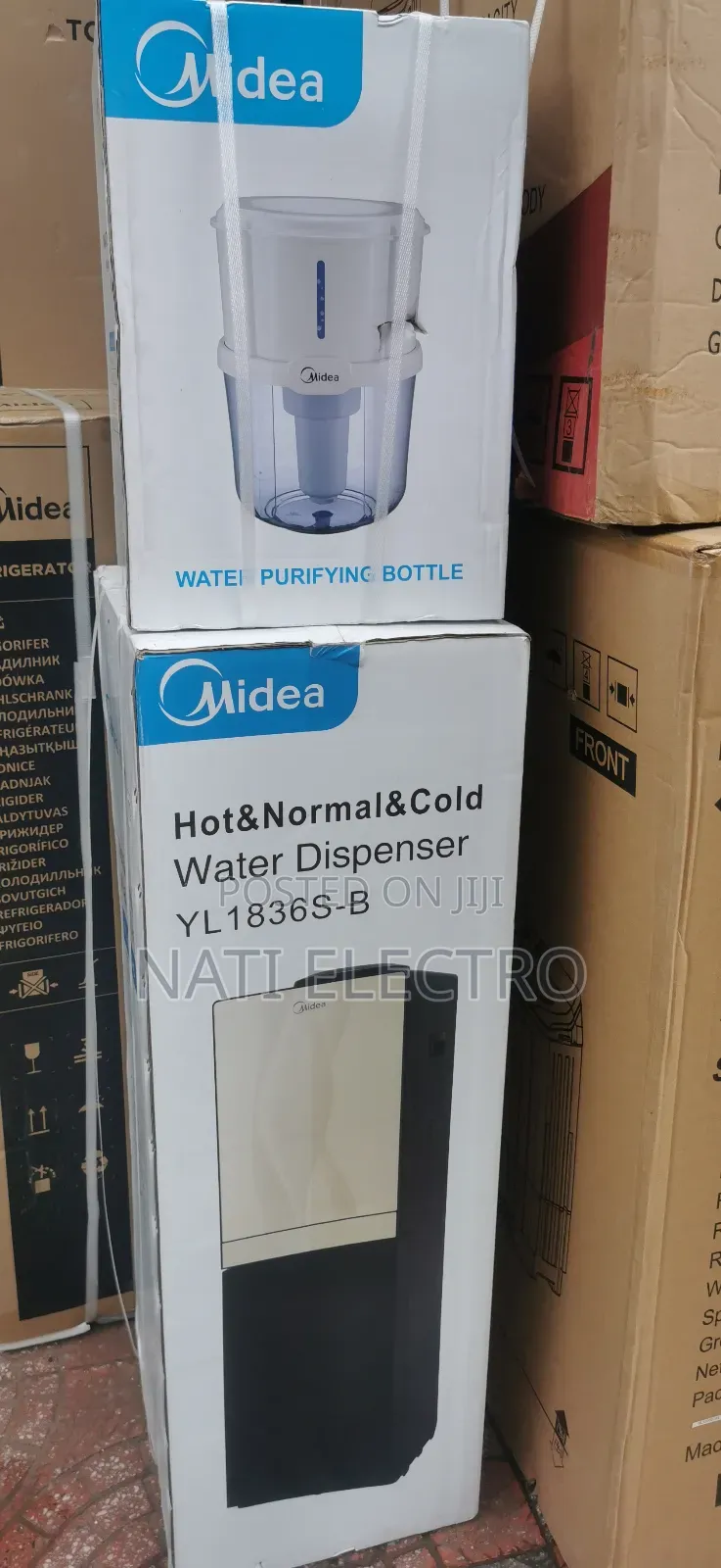 Media Smart and Orbit Water Dispenser