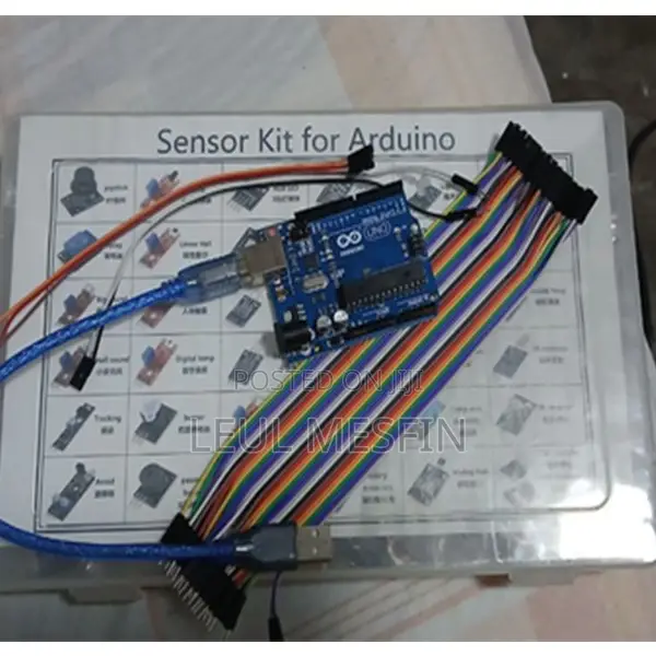 Arduino Uno + 37-in-1 Sensor Kit (Complete Starter Pack)
