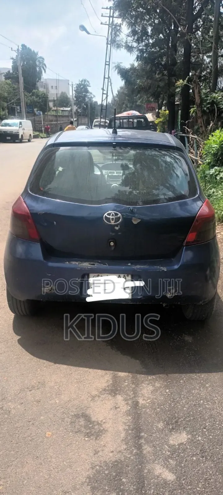 Toyota Yaris 1.0 2005 Blue