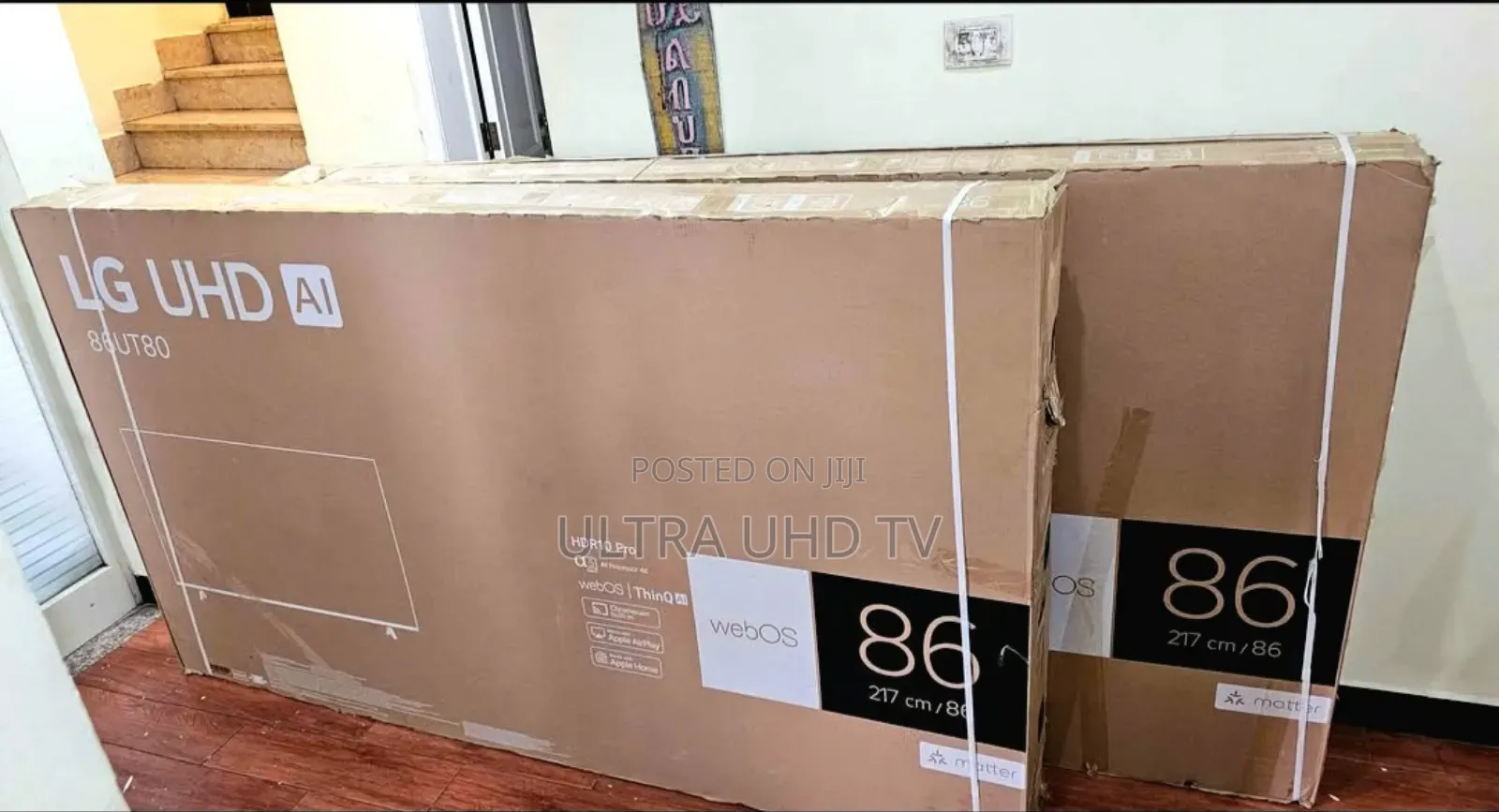 Lg Tv Uhd, 86-Inch, 86ut80, Ai, 2025