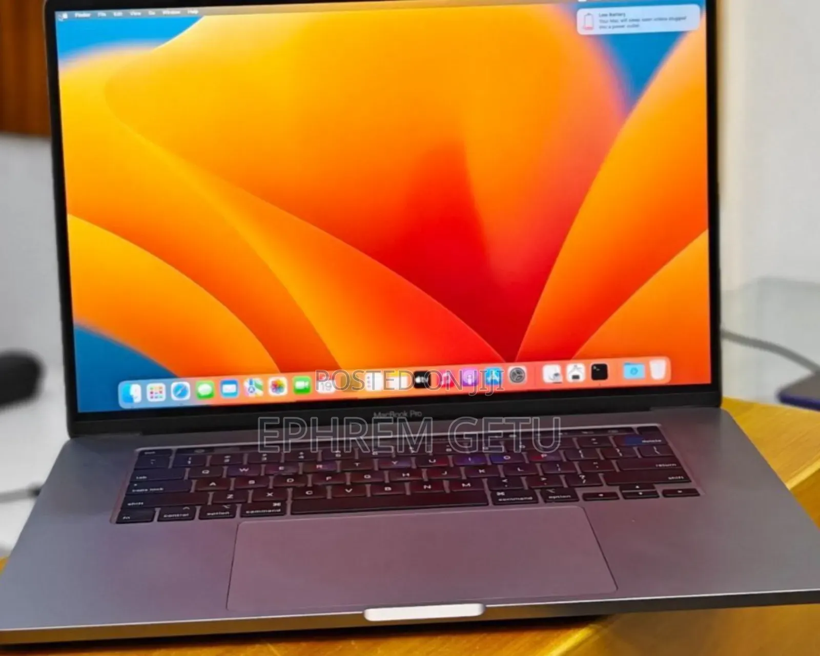 New Laptop Apple MacBook Pro 2019 16GB Intel Core I7 SSD 512GB