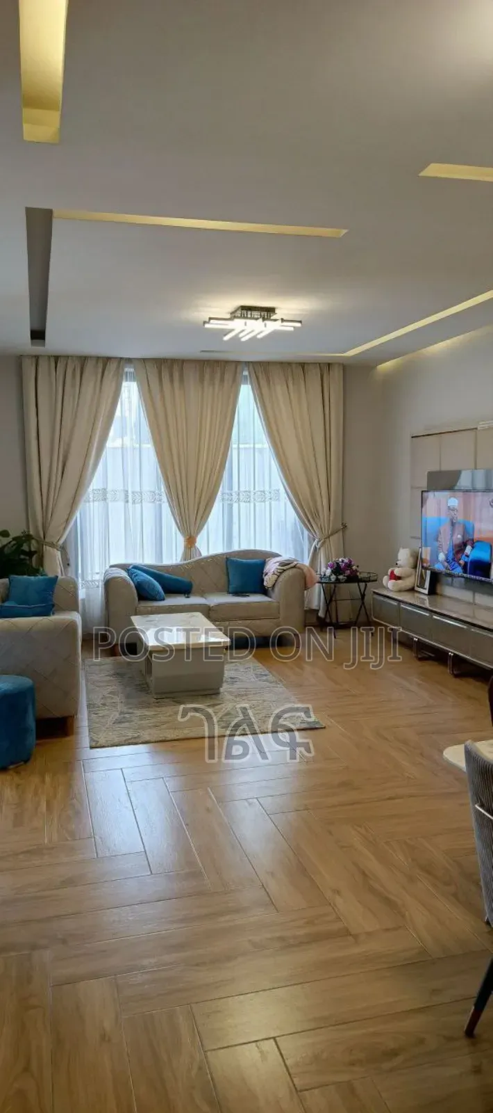 Furnished 7bdrm Apartment in አያት ዲያስፖራ ሰፈር ቅንጡ, Bole for sale