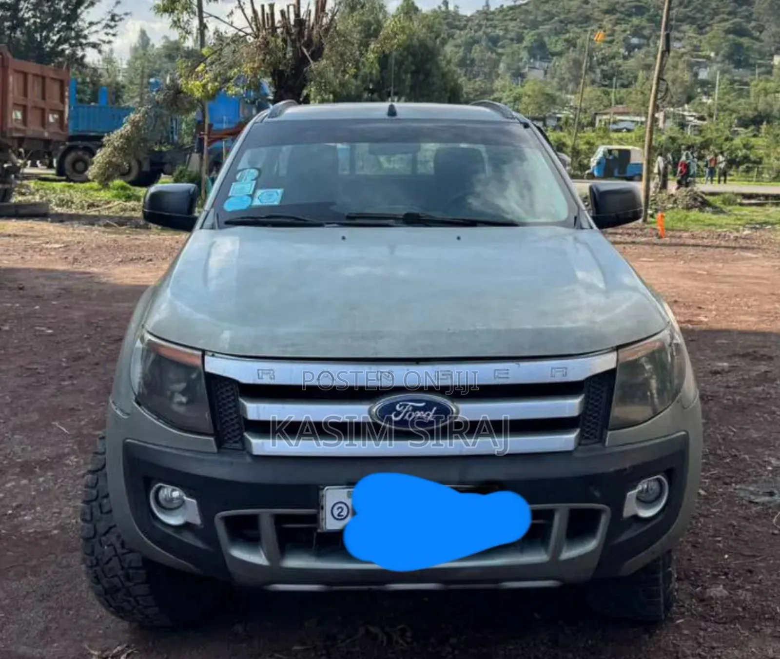 Ford Ranger Wildtrak 2012 Blue