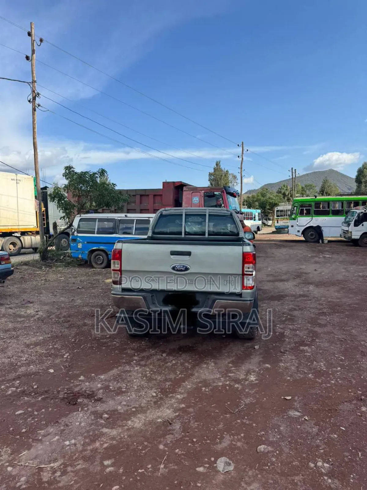 Ford Ranger Wildtrak 2012 Blue