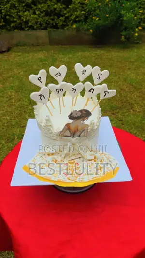 Bridal Shower Cake Fresh and Tasty