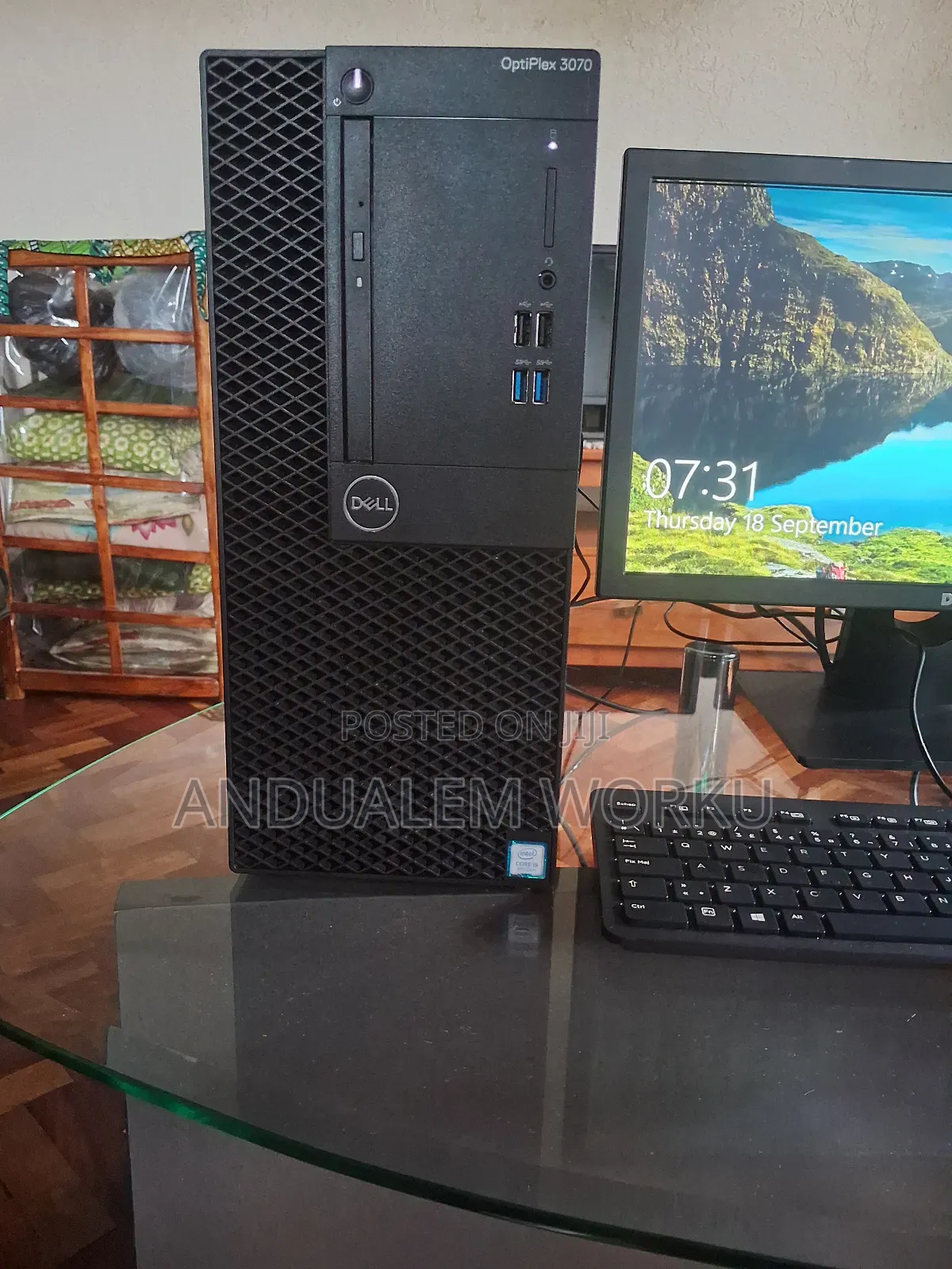 New Desktop Computer Dell OptiPlex 3070 8GB Intel Core I5 HDD 1T