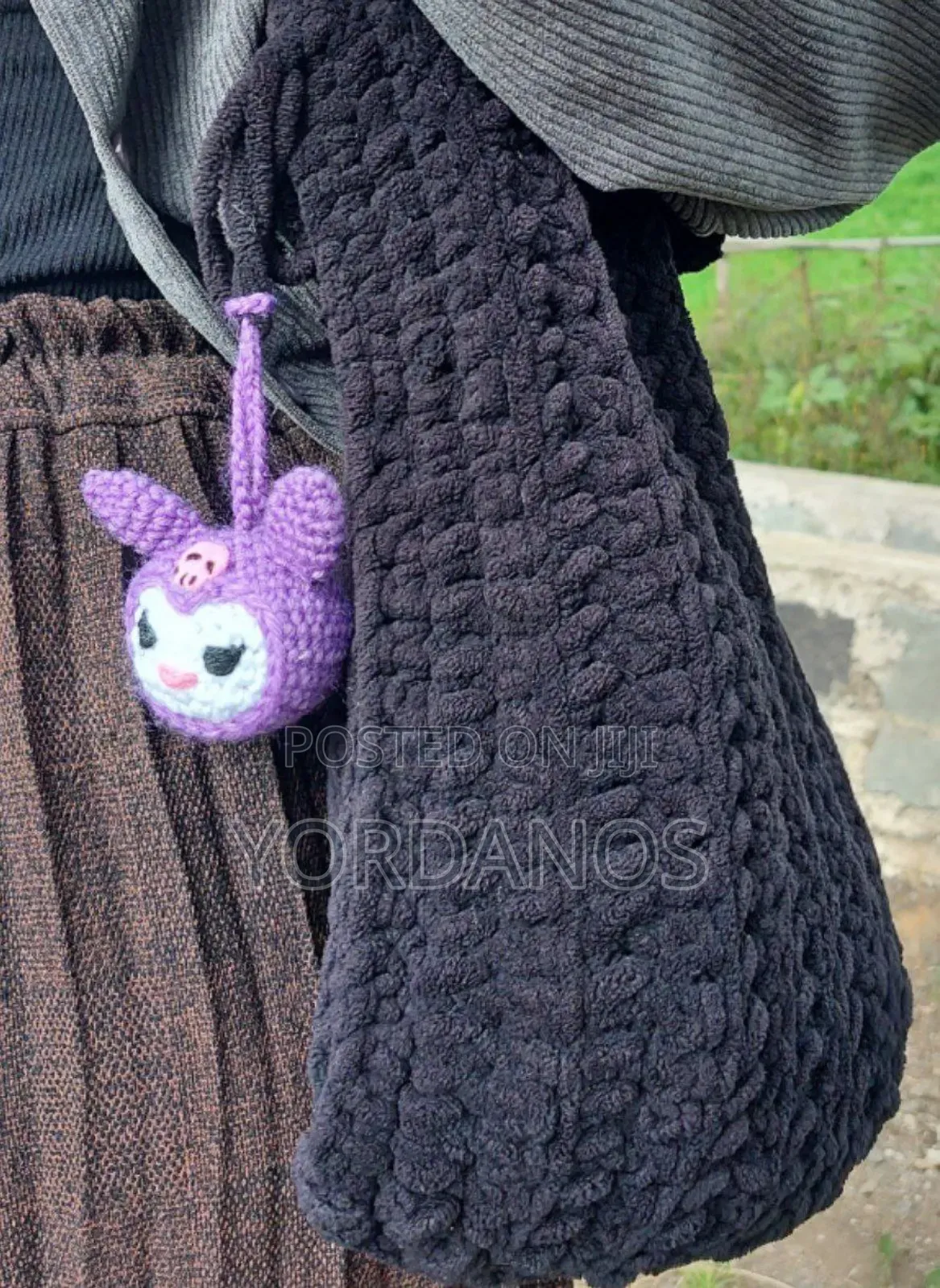 Kuromi Crochet for Keychain or Bag በፈለጉት ትዕዛዝ እንሰራለን Tiktok: Tuba Team
