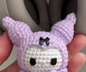 Kuromi Crochet for Keychain or Bag በፈለጉት ትዕዛዝ እንሰራለን Tiktok: Tuba Team