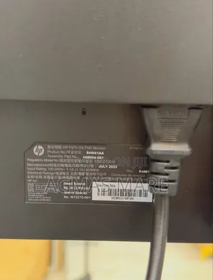 Brand New Monitor Hp 27" Inch Monitor Full Hd Res