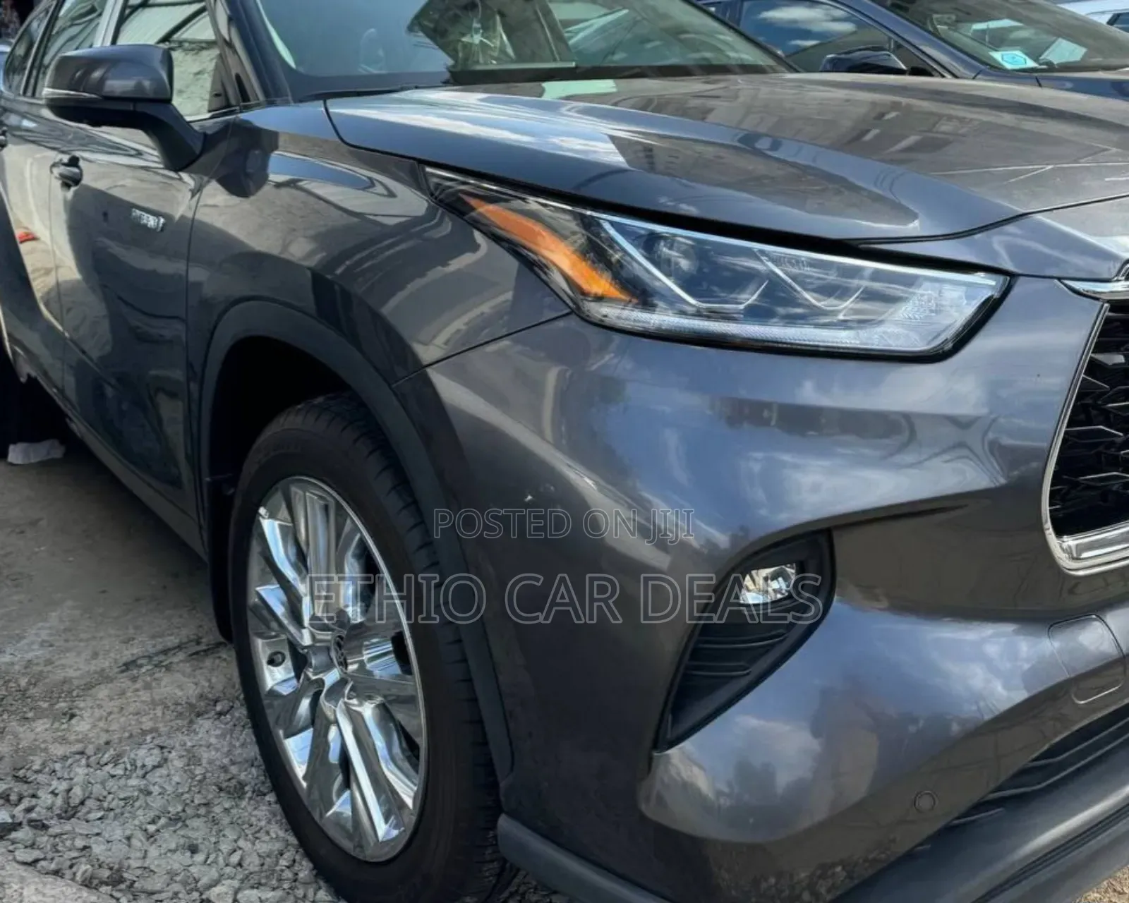 New Toyota Highlander Hybrid 2024 Black