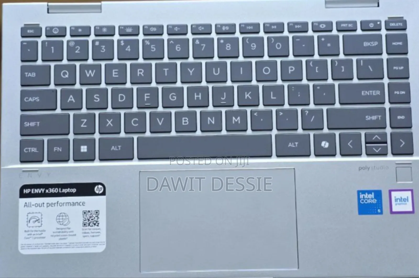 New Laptop HP Envy X360 8GB SSD 1T