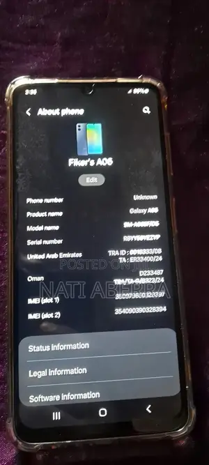 Photo - Samsung Galaxy A06 64 GB Gray