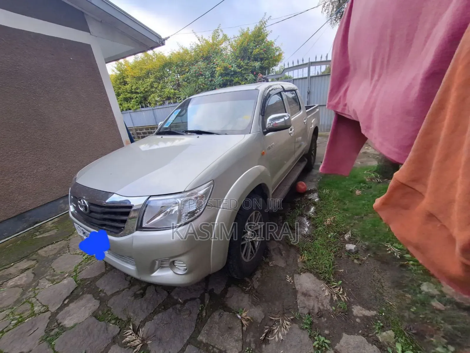Toyota Hilux 2.5 D-4D 4X4 SRX 2012 Blue
