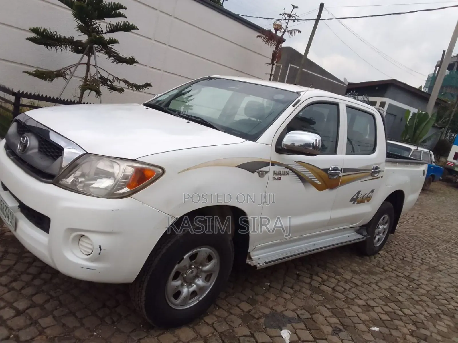 Toyota Hilux 2.5 D-4D 2008 White