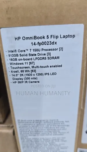 Photo - New Laptop HP OmniBook X Flip 14" 16GB Intel Core i7 SSD 1T