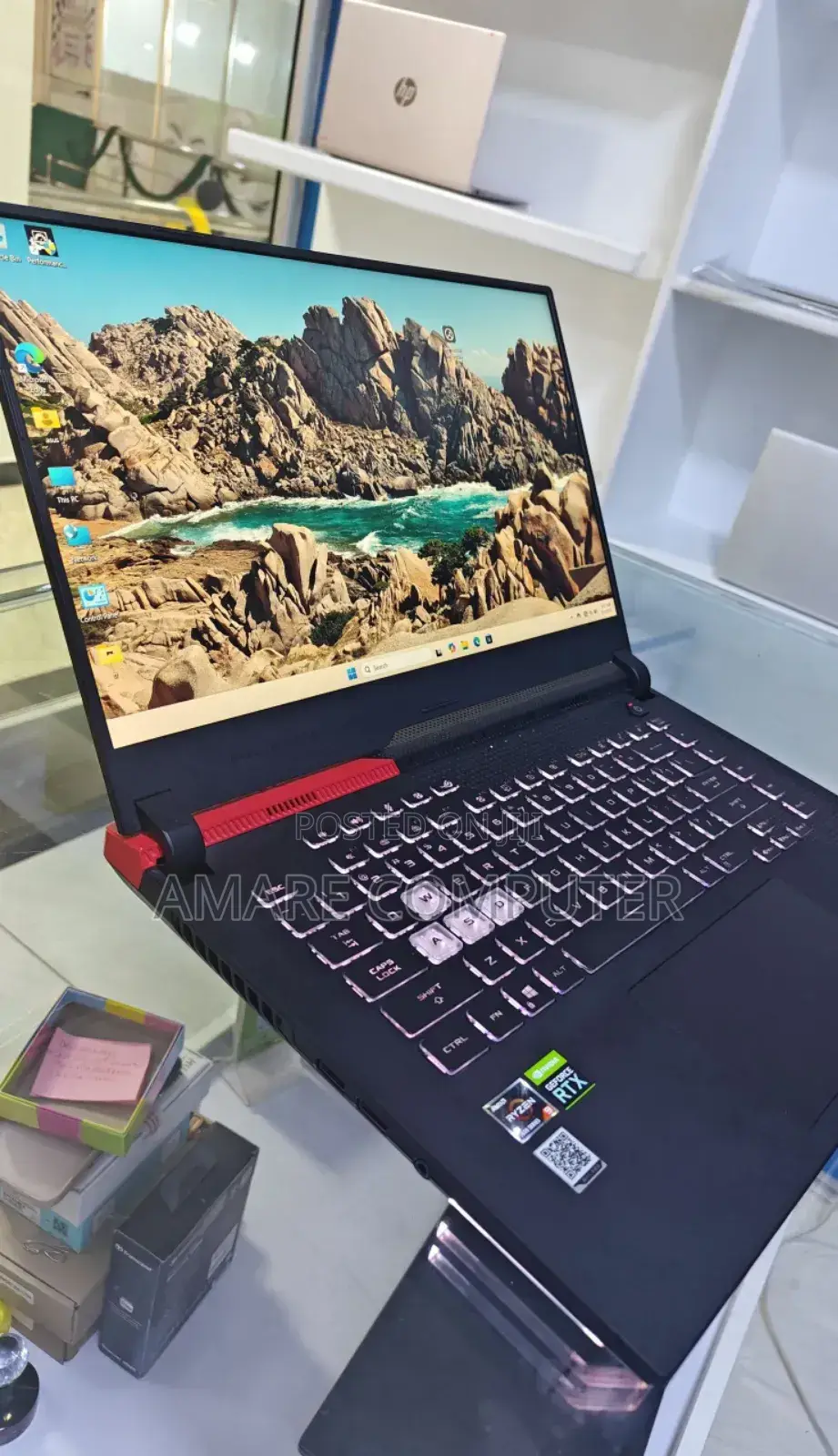 New Laptop Asus 16GB AMD Ryzen 9 SSD 1T