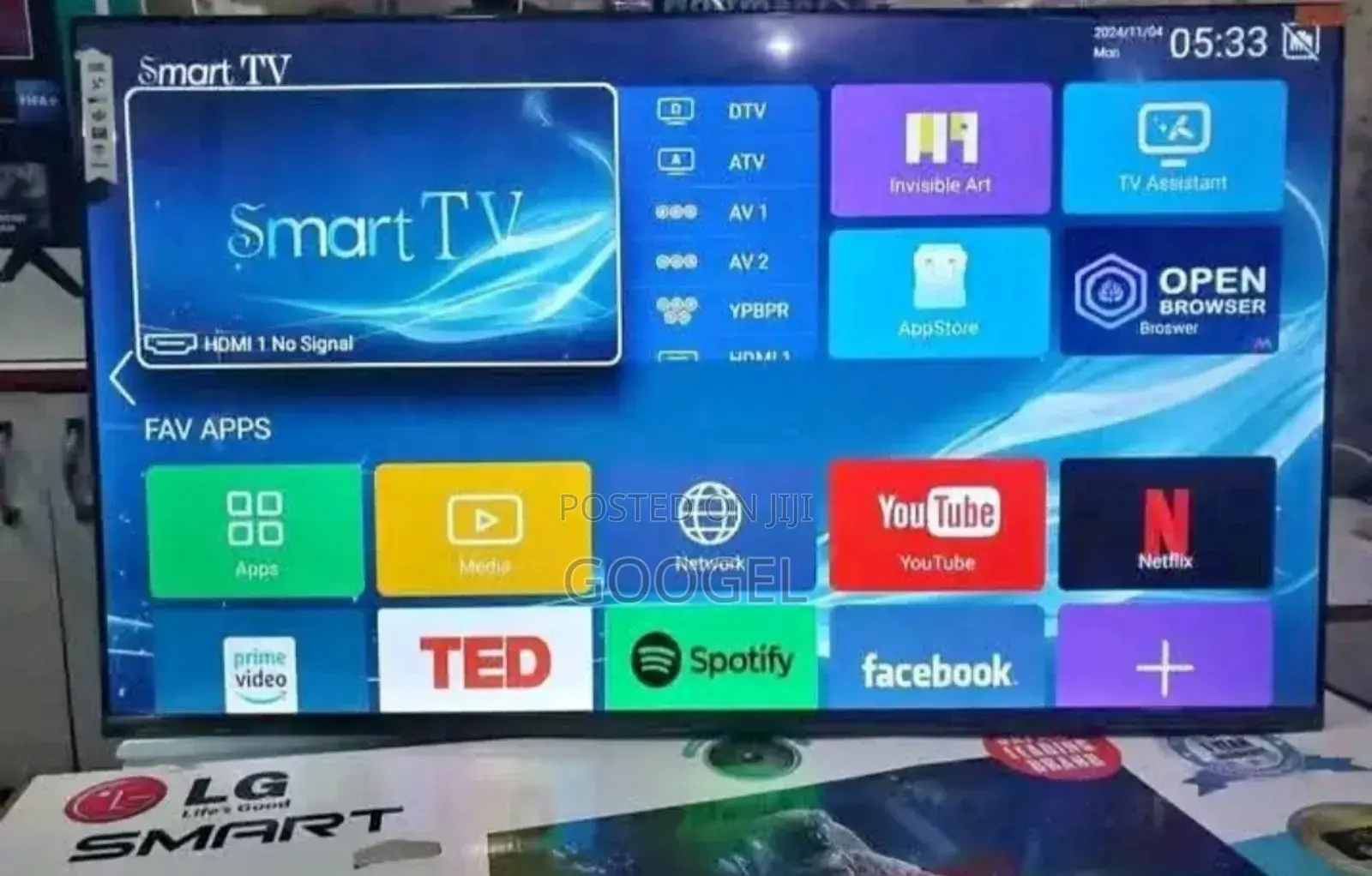 Amazoon 55inch Hd Tv