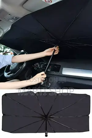Compact Windshield Sun Shade
