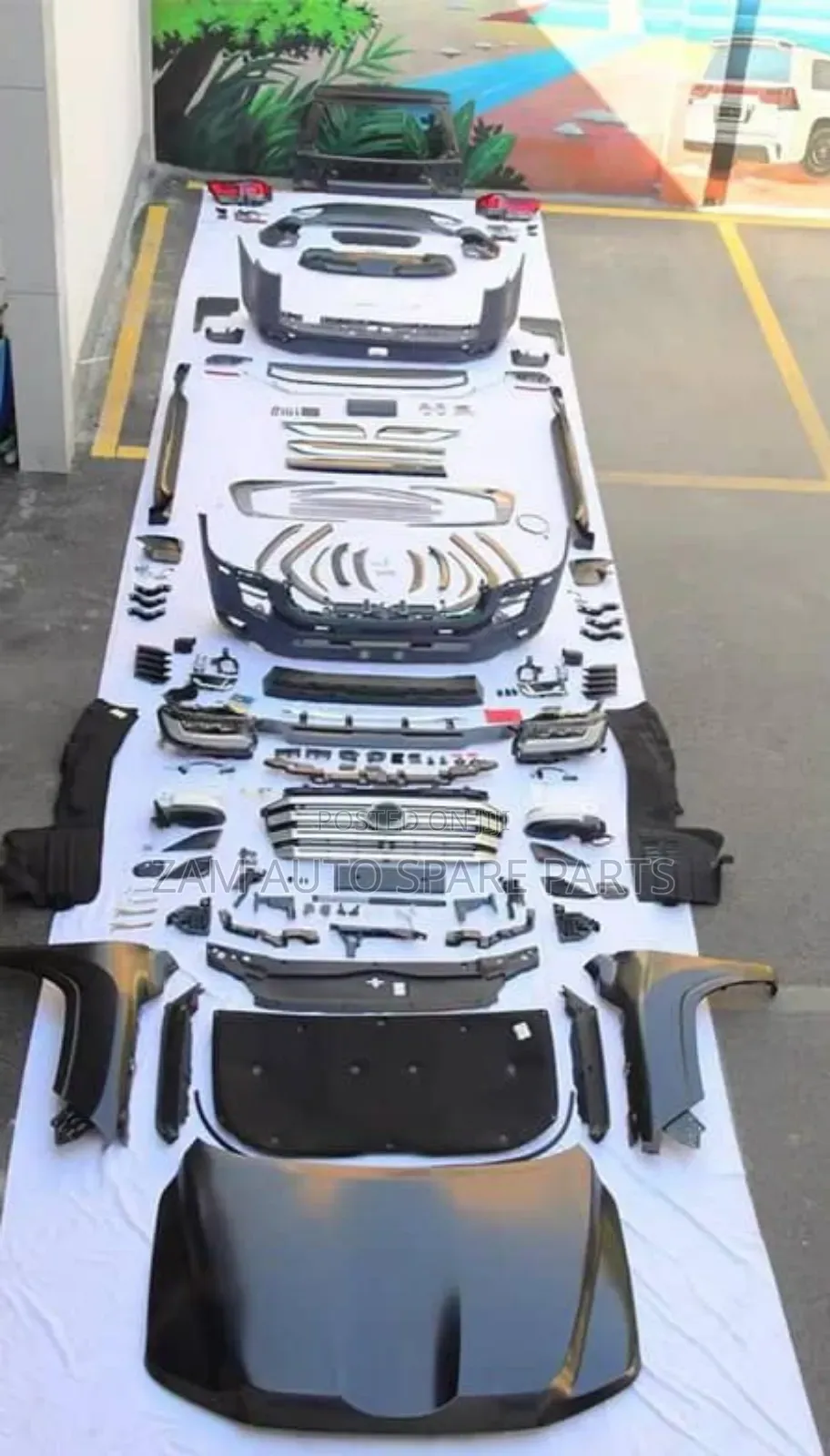 Exterior Upgrade Kit Toyota Land Cruiser 2008 to 2024