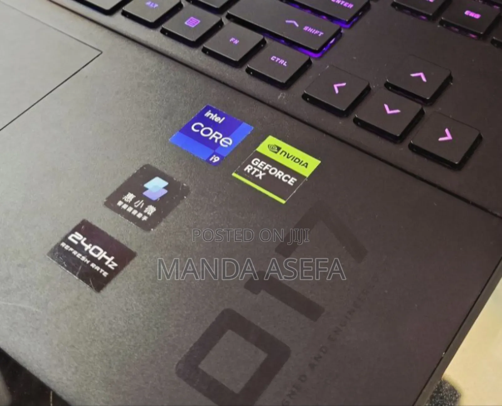 New Laptop HP Omen 17 16GB Intel Core i9 SSD 1T