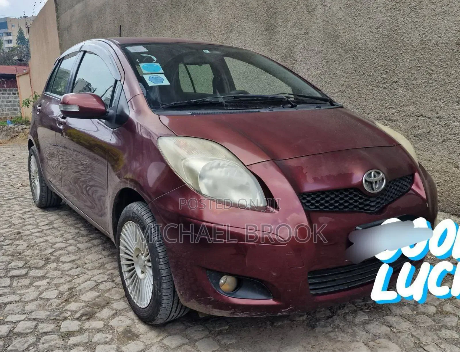 Toyota Yaris 2010 Red