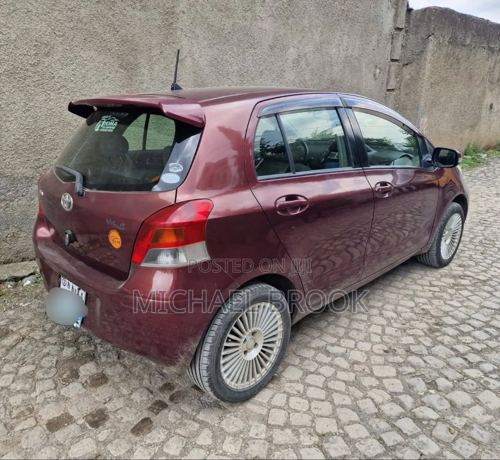 Toyota Yaris 2010 Red