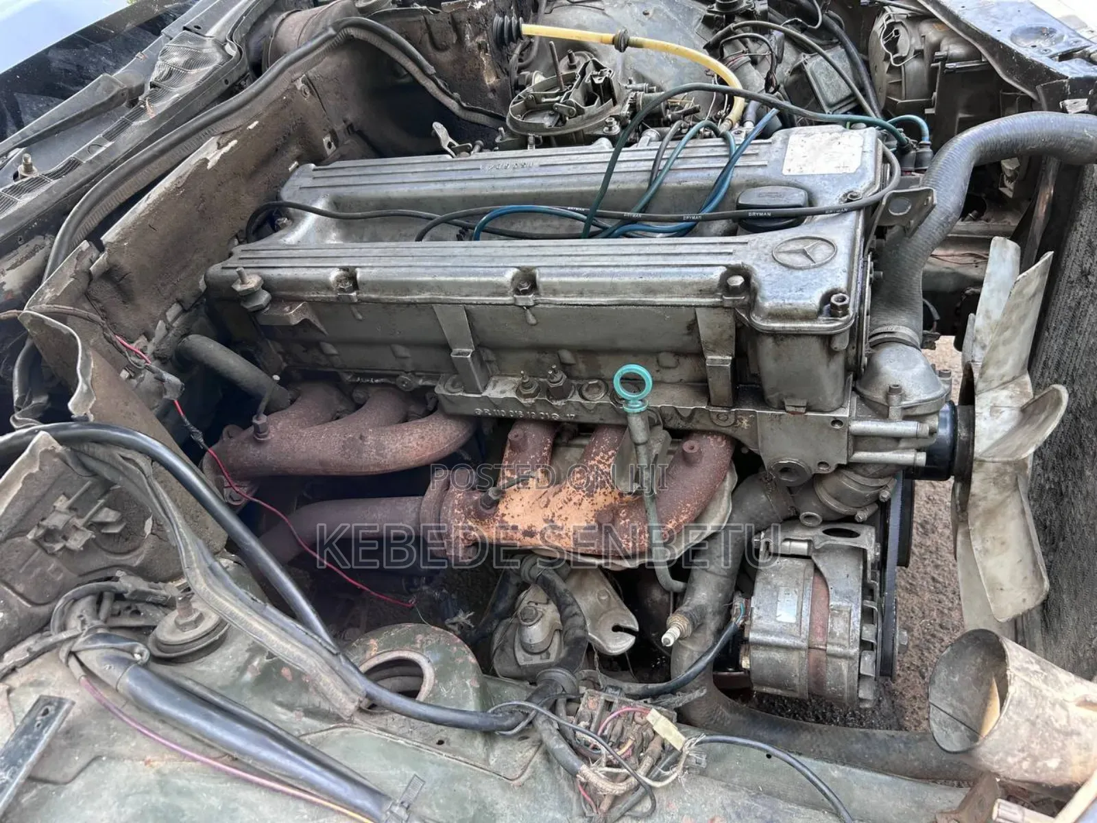 Mercedes-Benz 300D 1977 Black