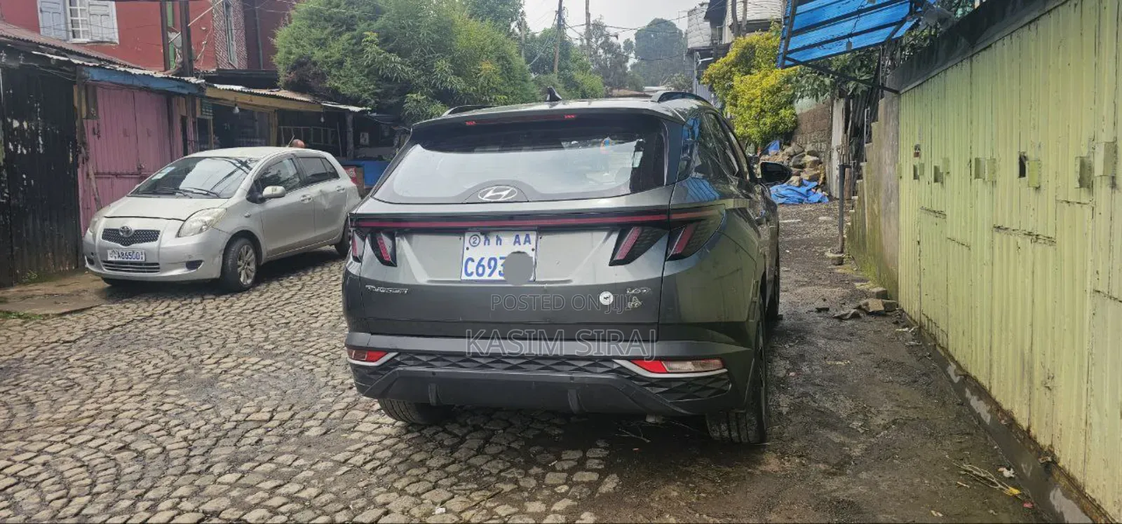 Hyundai Tucson Limited 2021 Gray