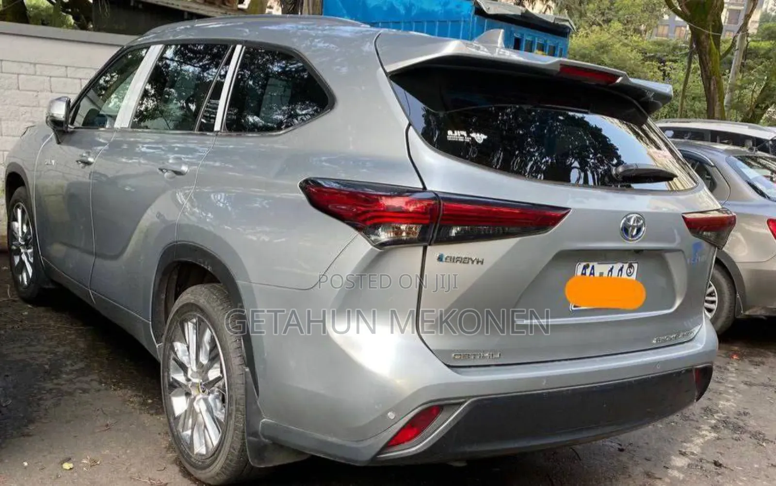 Toyota Highlander Hybrid 2024 Silver