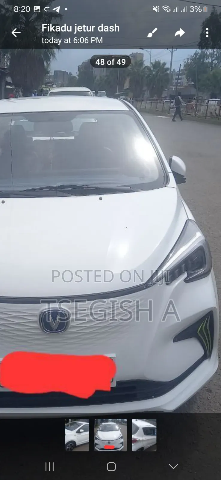 New Changan BenBen E-Star 2023 White